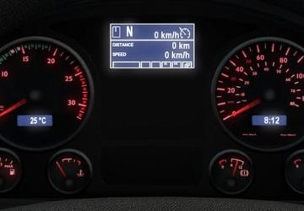 MAN TGX HD Gaugesверсия 1.0 для Euro Truck Simulator 2 (v1.40.x, - 1.43.x)