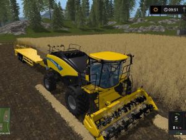 New Holland Power Balerверсия 1.0.0.0 для Farming Simulator 2017