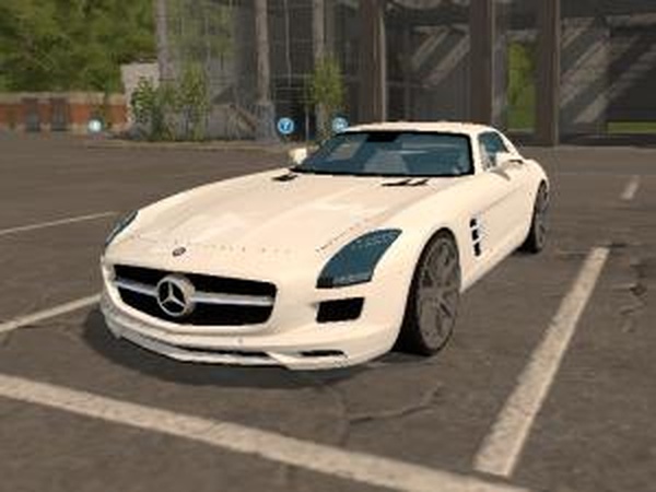 Mercedes-Benz SLS 63 AMGверсия 1.0.0.0 для Farming Simulator 2017