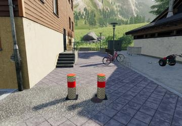 Hydraulic Bollardsверсия 1.0.0.0 для Farming Simulator 2019 (v1.7.x)