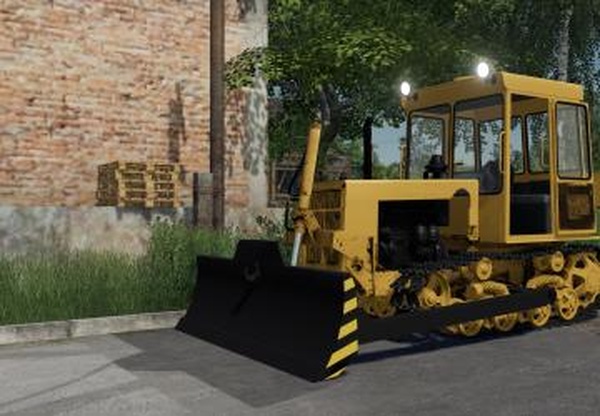 ДТ-75МЛ и Отвалверсия 1.1.0.0 для Farming Simulator 2019 (v1.7.x)