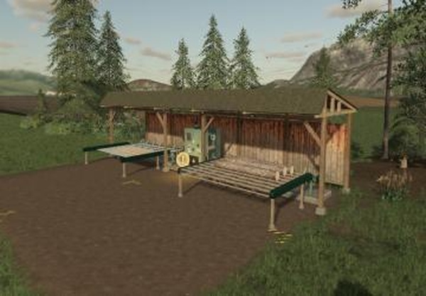 Sawmillверсия 1.0.0.0 для Farming Simulator 2019 (v1.7.x)