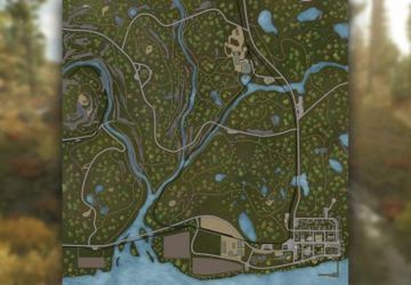 Silverrun Forestверсия 1.0.0.1 для Farming Simulator 2025