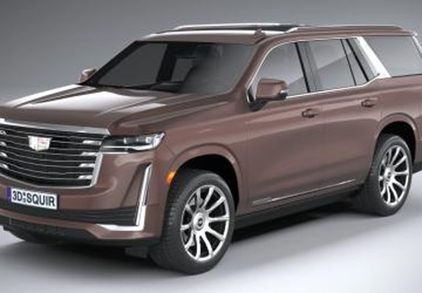 Cadillac Escalade 2021версия 1 для BeamNG.drive (v0.20)