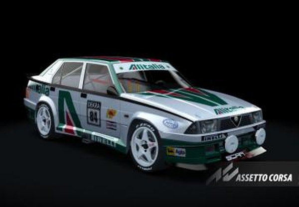 Alfa Romeo 75 1.8 Turbo GrNверсия 1.1 для Assetto Corsa