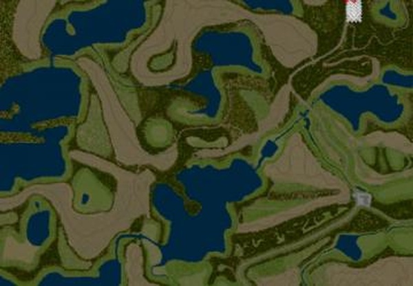 Карта «Fox Marsh Road»версия 1.0 для Spintires: MudRunner (v14.08.19)