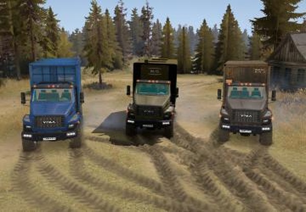 Урал Nextверсия 1.3 для Spintires: MudRunner (v10.06.19)