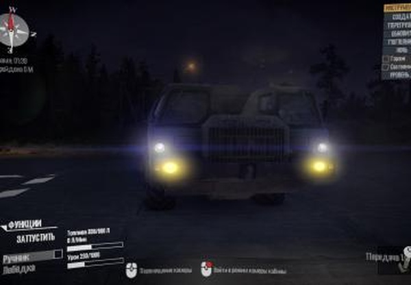 Свет для Маз 7310 и Краз 260для Spintires: MudRunner (v10.06.19)