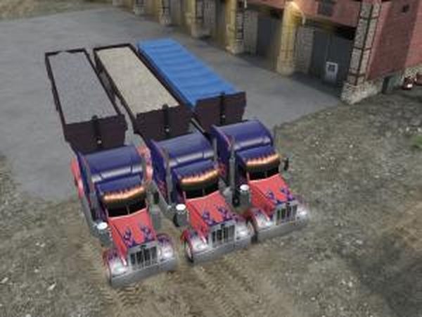 Peterbilt 389 «Optimus Prime»версия 27.02.17 для SpinTires (v03.03.16)