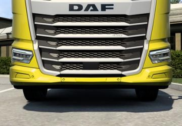 Базовые бампера для DAF 2021версия 1.1 для Euro Truck Simulator 2 (v1.40.x, - 1.42.x)