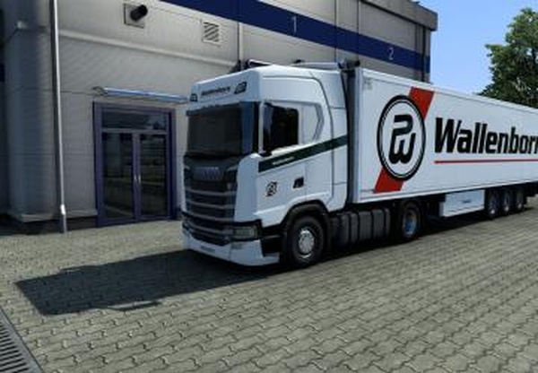 Комбо скин Wallenbornверсия 1.0 для Euro Truck Simulator 2 (v1.42.x)
