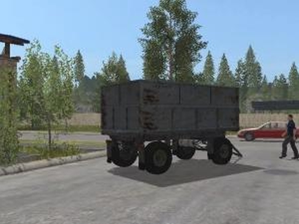 Прицеп 2ПТС-4версия 3 для Farming Simulator 2017