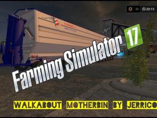 Прицеп Walkabout Motherbinверсия 2.0 для Farming Simulator 2017