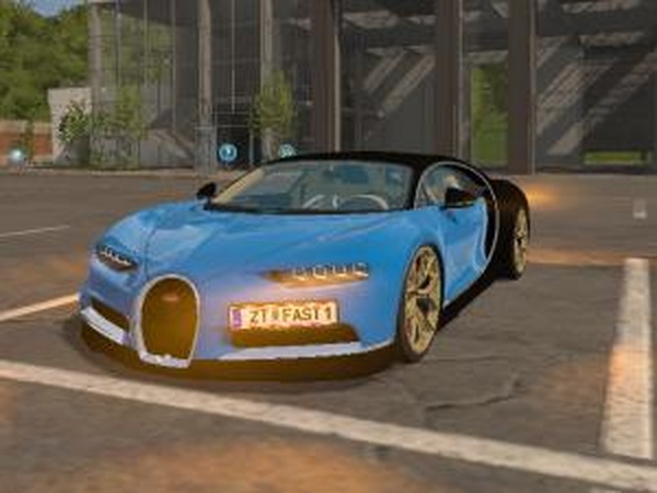 Bugatti Chironверсия 1 для Farming Simulator 2017