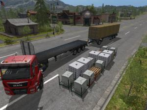 Прицеп Fliegl Flatbed Autoloadверсия 5.0.0.0 для Farming Simulator 2017
