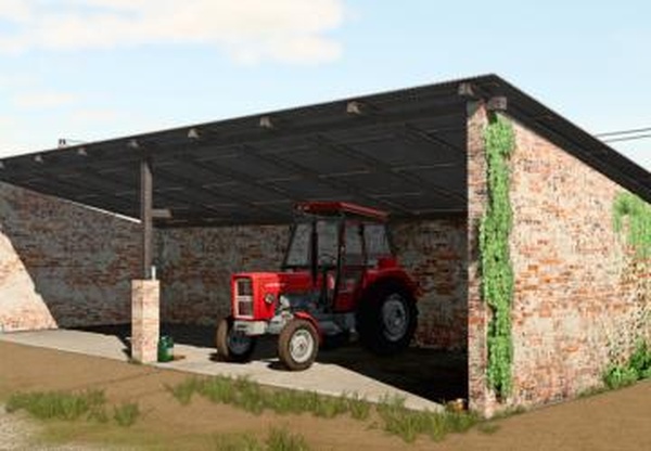 Brick Shedверсия 1.0.0.0 для Farming Simulator 2019 (v1.7.x)