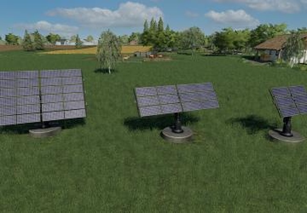 Placeable Solar Panelsверсия 1.0.5.0 для Farming Simulator 2019 (v1.7.x)
