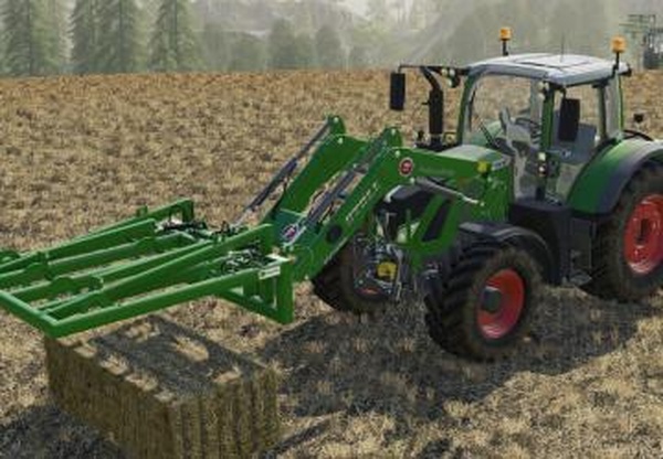 Bressel And Lade Square Bale Tongsверсия 1.0.0.0 для Farming Simulator 2019 (v1.7.x)