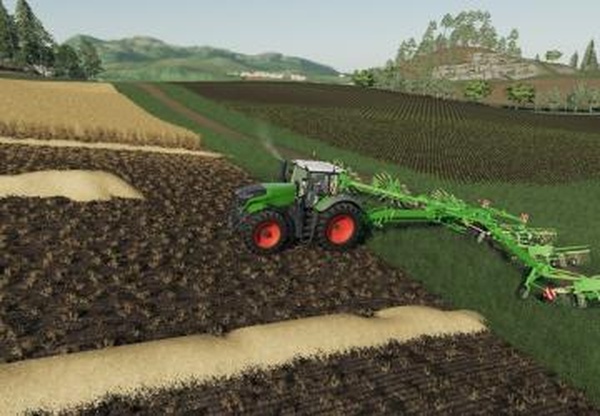 Krone Swadro 2000версия 1.1.0.0 для Farming Simulator 2019 (v1.7.x)