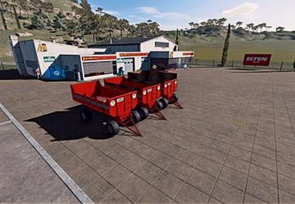 Ipacol Agricultural Trailerверсия 1.1.0.0 для Farming Simulator 2022