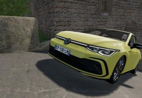 Volkswagen Golf 8 R-Lineверсия 1.0.0.1 для Farming Simulator 2022