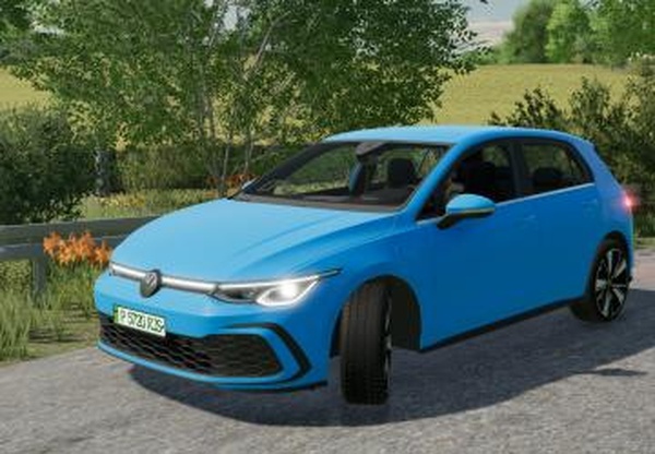 Volkswagen Golf 8 GTEверсия 1.0.0.2 для Farming Simulator 2022