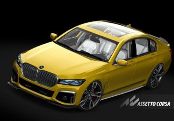 BMW 745 V8версия 1.2 для Assetto Corsa