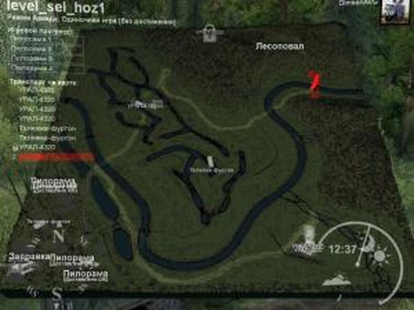 Карта «Сельхоз 1»версия 1.0 для SpinTires (v03.03.16)