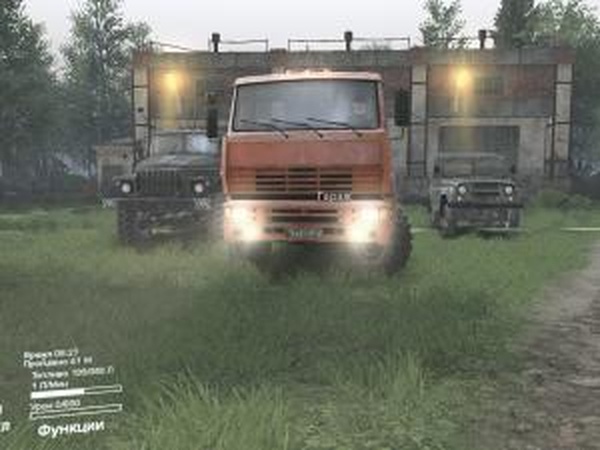 Карта «Gza»версия 1.0 для SpinTires (v03.03.16)