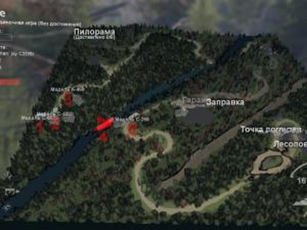 Карта «Объезд»версия 1 для SpinTires (v03.03.16)