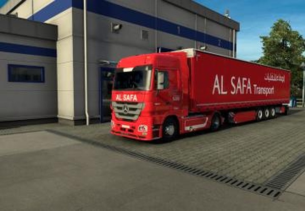 Комбо скин AL SAFAверсия 1.0 для Euro Truck Simulator 2 (v1.42.x)