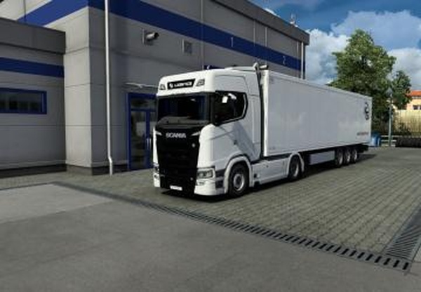 Комбо скин KG Logisticsверсия 1.0 для Euro Truck Simulator 2 (v1.42.x)