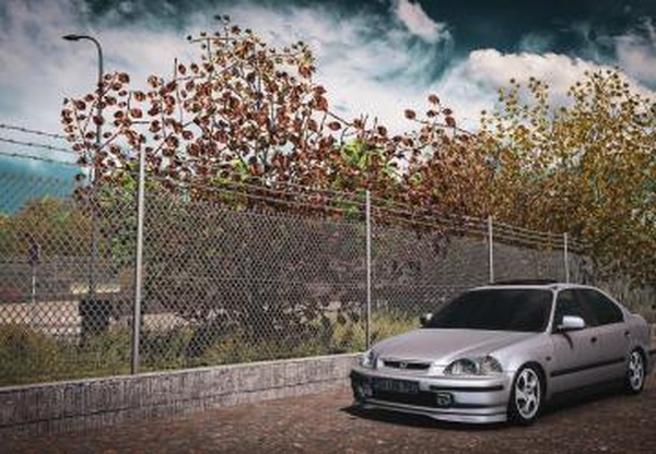 Honda Civic IESверсия 1.1 для Euro Truck Simulator 2 (v1.42.x)