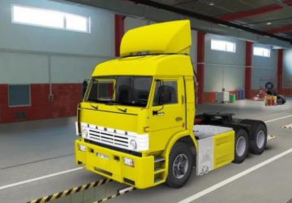 Камаз-54115 Turbo V8версия 02.11.21 для Euro Truck Simulator 2 (v1.42.x)