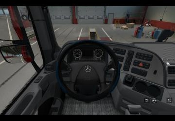 Оплетка на Mercedes Actros MP3версия 1.0 для Euro Truck Simulator 2 (v1.35.x, - 1.42.x)
