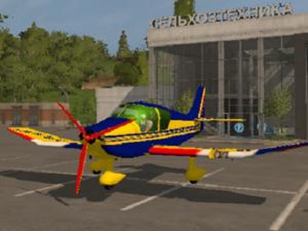 Robin DR400 Voltigeверсия 1.0.0.0 для Farming Simulator 2017