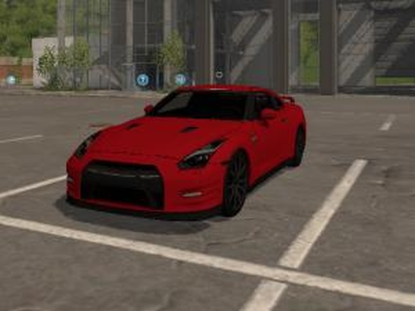 Nissan GT-R (R35)версия 1.0.0.0 для Farming Simulator 2017