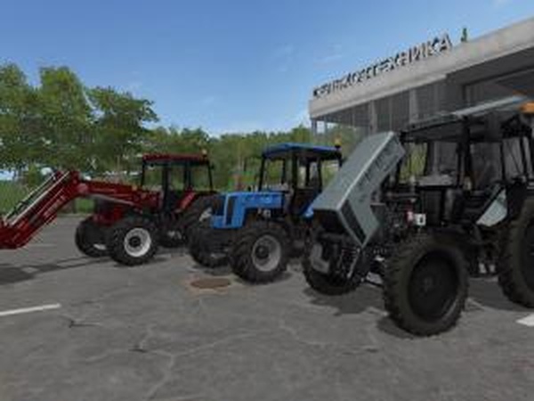 МТЗ-826 «Беларус»версия 1.0 для Farming Simulator 2017