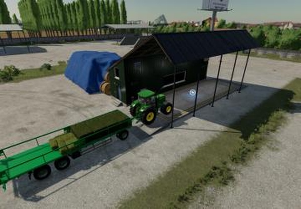 Rice Bales Selling Pointверсия 1.0.0.0 для Farming Simulator 2022
