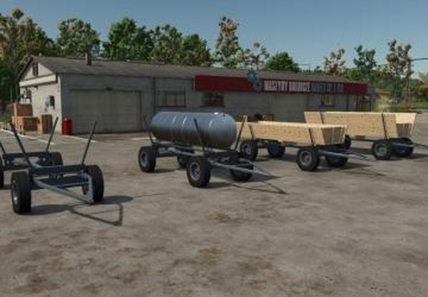 Old Wooden Wagonверсия 1.0.0.0 для Farming Simulator 2025