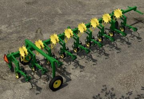 John Deere 825 Row-Crop Cultivatorверсия 1.0.0.0 для Farming Simulator 2025