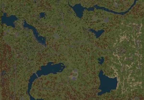 Карта «Lakeview Tour Fall Muddin»версия 1 для Spintires: MudRunner (v10.06.19)