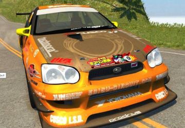 Subaru Impreza WRXверсия 1.0 для BeamNG.drive (v0.19.4.2)