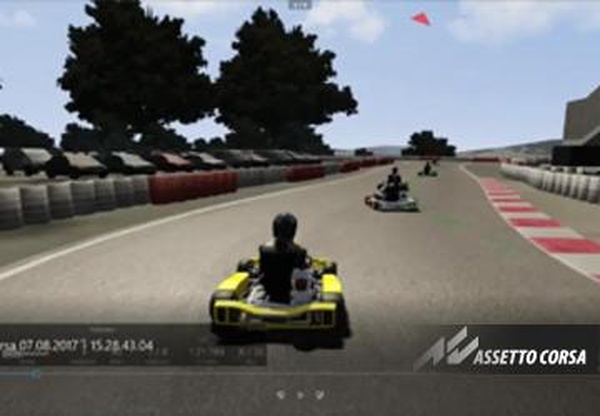 Kart - Los Arcosверсия 1.0 для Assetto Corsa