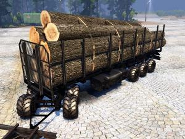 Прицеп «5X Les 8»версия 23.05.17 для SpinTires (v03.03.16)