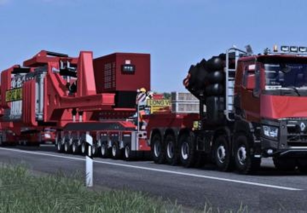 Mega Trafo Transportверсия 1.01 для Euro Truck Simulator 2 (v1.41.x, 1.42.x)