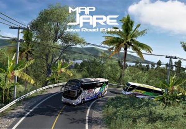 New Map Jareверсия 3.0 для Euro Truck Simulator 2 (v1.41.x, - 1.43.x)