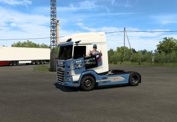 Skin DAF 2021 VKверсия 1.0 для Euro Truck Simulator 2 (v1.42.x)