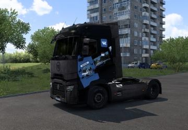Skin Renault T VKверсия 1.0 для Euro Truck Simulator 2 (v1.42.x)