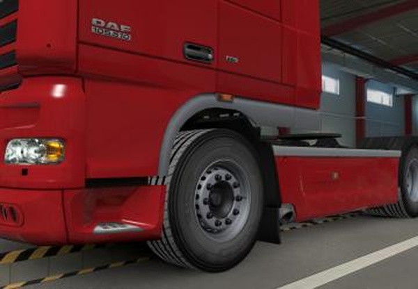 Аддон на зимние шиныверсия 1.0 для Euro Truck Simulator 2 (v1.35.x, - 1.42.x)